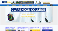 Desktop Screenshot of clarendoncollegefl.org